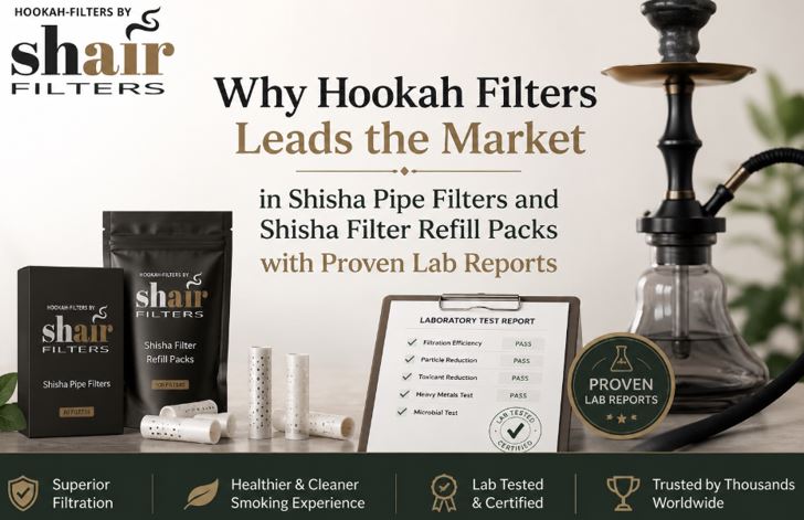 Shisha pipe filters
