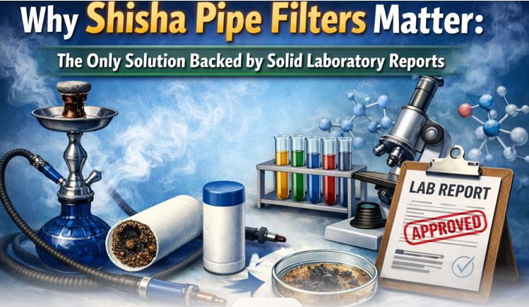 Shisha pipe filters